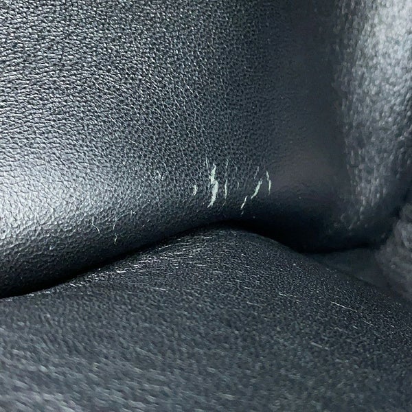 セリーヌ ハンドバッグ トラペーズ クロコ型押しレザー スエード CELINE 2way 黒