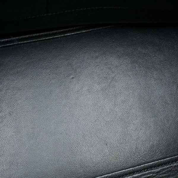 セリーヌ ハンドバッグ トラペーズ クロコ型押しレザー スエード CELINE 2way 黒