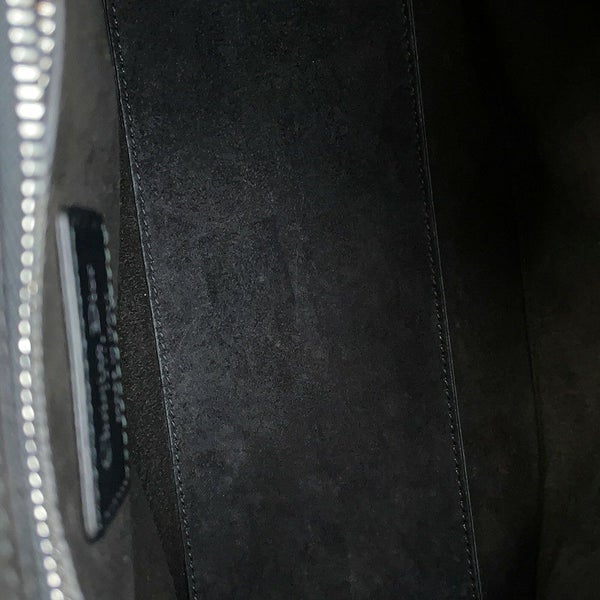 クリスチャン・ディオール ハンドバッグ レディディオール チェッカー ミディアム レザー Christian Dior 2way 黒 白