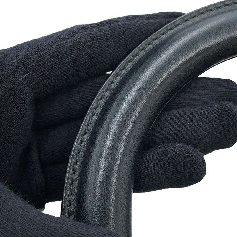 クリスチャン・ディオール ハンドバッグ レディディオール チェッカー ミディアム レザー Christian Dior 2way 黒 白