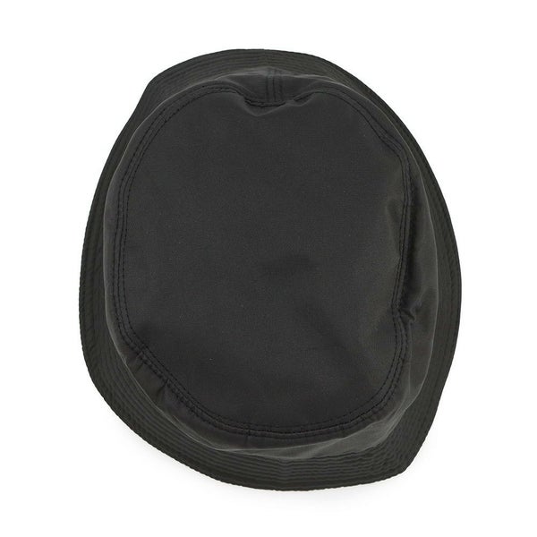 プラダ バケットハット トライアングルロゴ ナイロン サイズM 2HC137 PRADA 帽子 黒