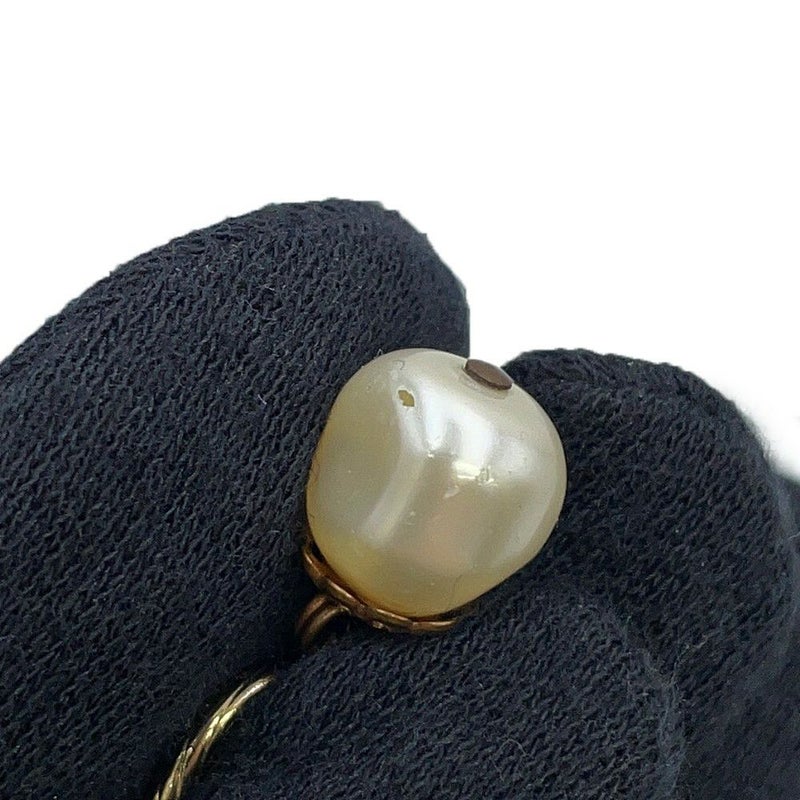 ドルチェ&ガッバーナ ネックレス リボンモチーフ ペンダント ラインストーン フェイクパール  DOLCE&GABBANA アクセサリー