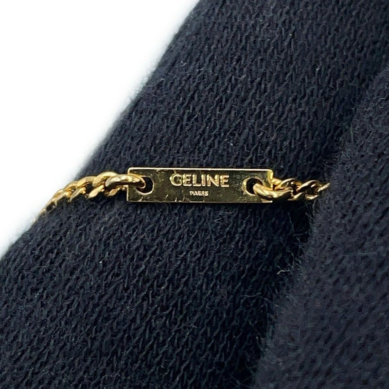 セリーヌ ネックレス トリオンフ ラインストーン メタル 460GB6BZI CELINE アクセサリー