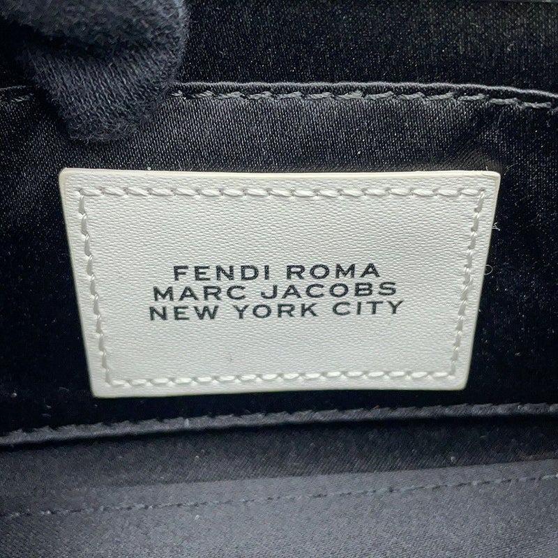 フェンディ ショルダーバッグ マークジェイコブスコラボ バゲット フォンポーチ 7AS142 FENDI 黒 2way