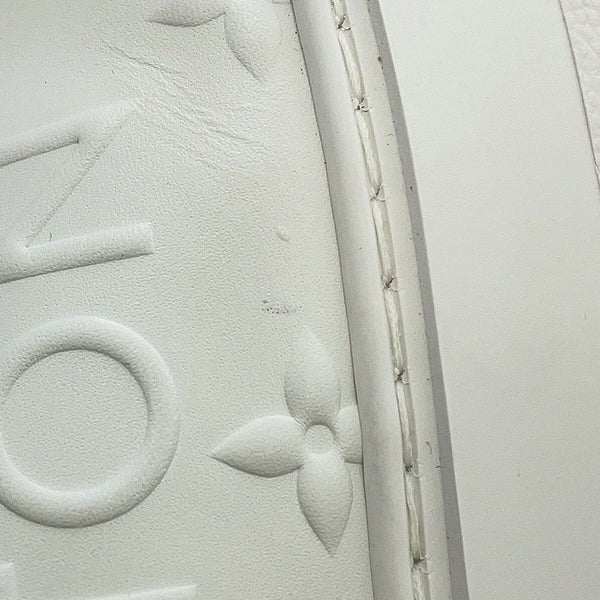 ルイヴィトン スニーカー モノグラム カーフレザー タイムアウトライン レディースサイズ35 1/2 1AAP6C 靴 白