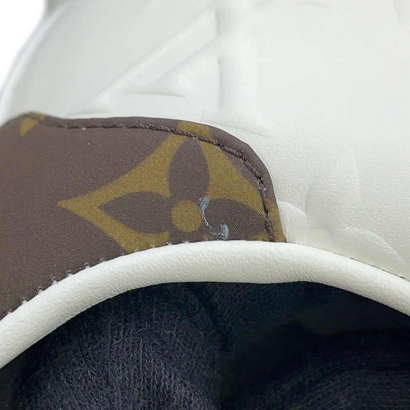 ルイヴィトン スニーカー モノグラム カーフレザー タイムアウトライン レディースサイズ35 1/2 1AAP6C 靴 白