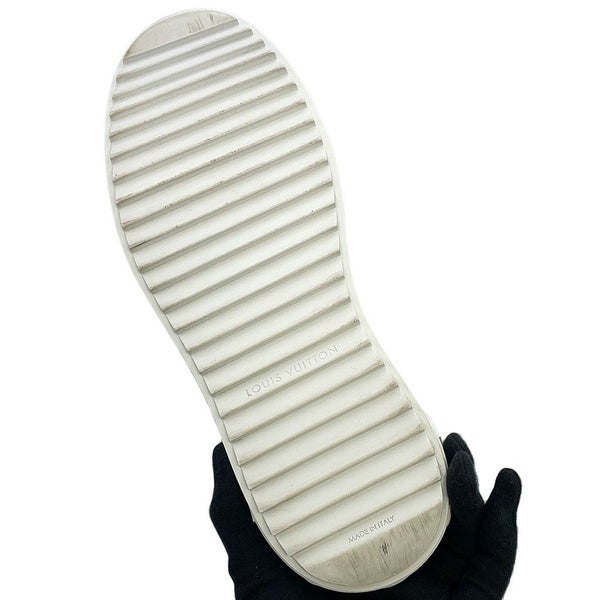 ルイヴィトン スニーカー モノグラム カーフレザー タイムアウトライン レディースサイズ35 1/2 1AAP6C 靴 白