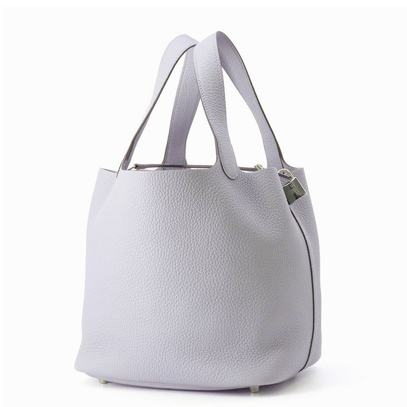 エルメス ハンドバッグ ピコタンロックMM グリパンタン/シルバー金具 トリヨンクレマンス K刻印