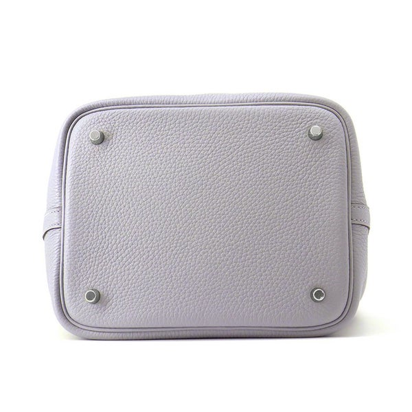 エルメス ハンドバッグ ピコタンロックMM グリパンタン/シルバー金具 トリヨンクレマンス K刻印