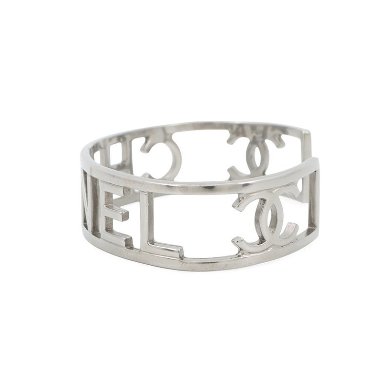 シャネル ブレスレット ココマーク 透かし バングル B15S CHANEL アクセサリー