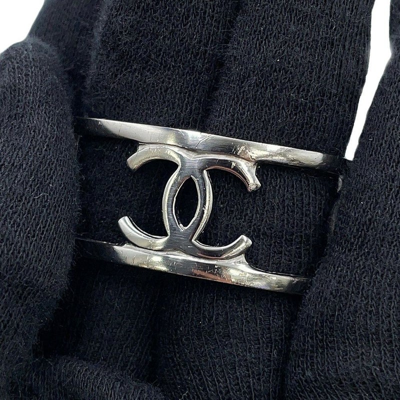 シャネル ブレスレット ココマーク 透かし バングル B15S CHANEL アクセサリー