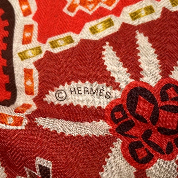 エルメス ストール カレ140 カレジェアン オデュッセウスを待ちながら En Attendant Ulysse HERMES 2021年春夏