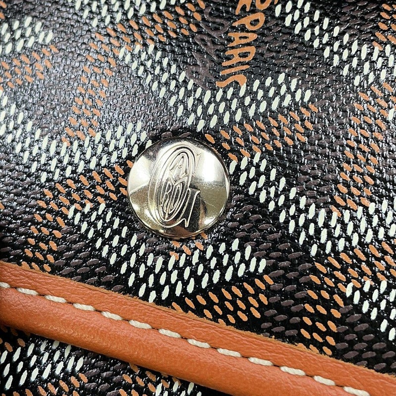 ゴヤール トートバッグ イザベル PVC レザー GOYARD ポーチ付き 黒