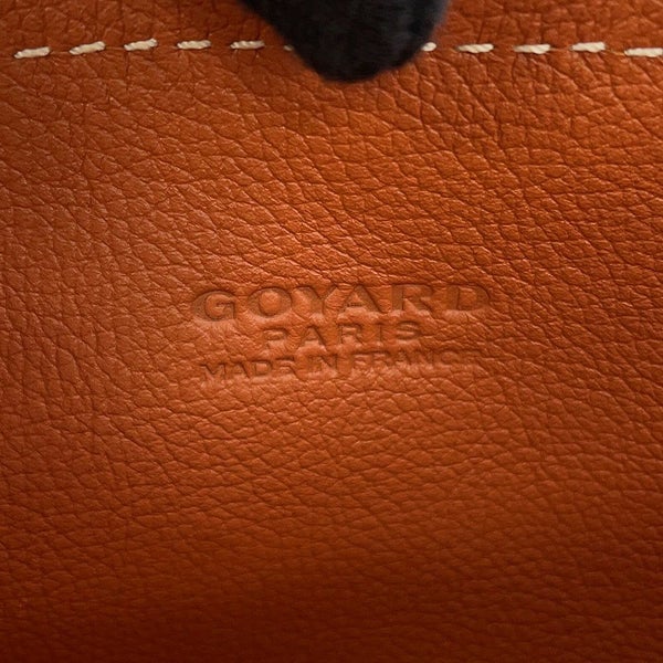 ゴヤール トートバッグ イザベル PVC レザー GOYARD ポーチ付き 黒