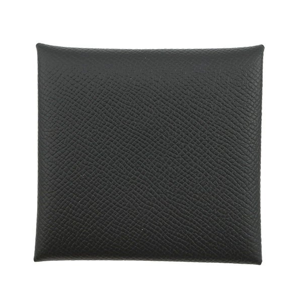 エルメス コインケース バスティア ブラック エプソン W刻印 HERMES 小銭入れ 黒