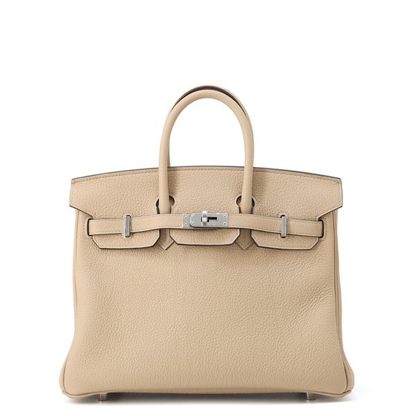 エルメス バーキン25 トレンチ/シルバー金具 トゴ K刻印 HERMES Birkin ハンドバッグ