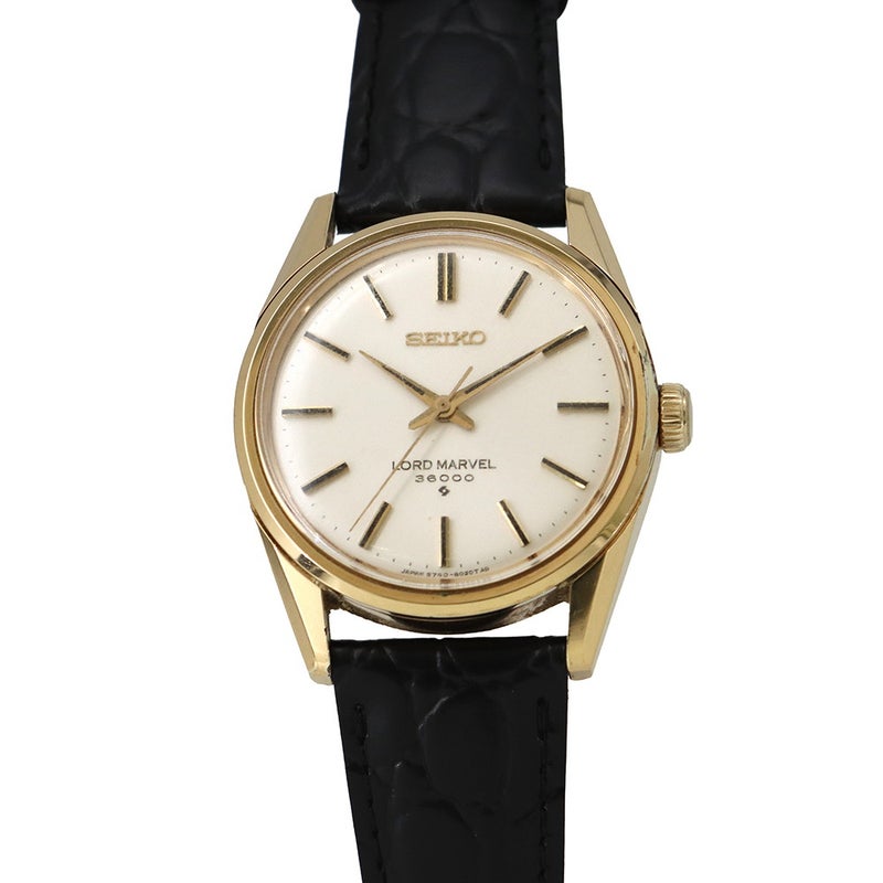 セイコー ロードマーベル 36000 5740-8000 SEIKO 腕時計 シルバー文字盤