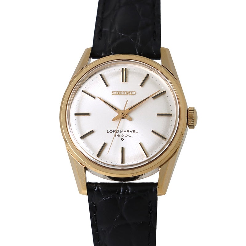 セイコー ロードマーベル 36000 5740-8000 SEIKO 腕時計 シルバー文字盤