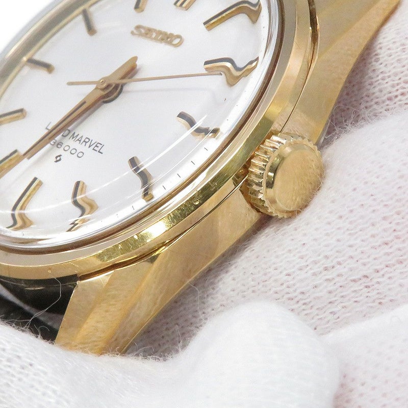 セイコー ロードマーベル 36000 5740-8000 SEIKO 腕時計 シルバー文字盤