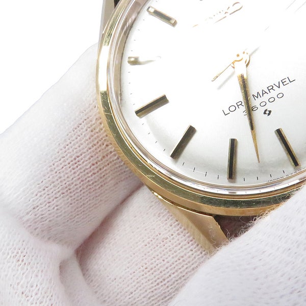 セイコー ロードマーベル 36000 5740-8000 SEIKO 腕時計 シルバー文字盤