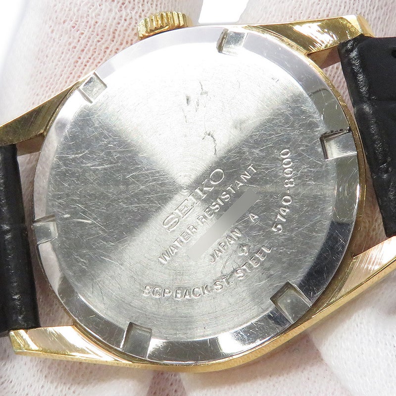 セイコー ロードマーベル 36000 5740-8000 SEIKO 腕時計 シルバー文字盤