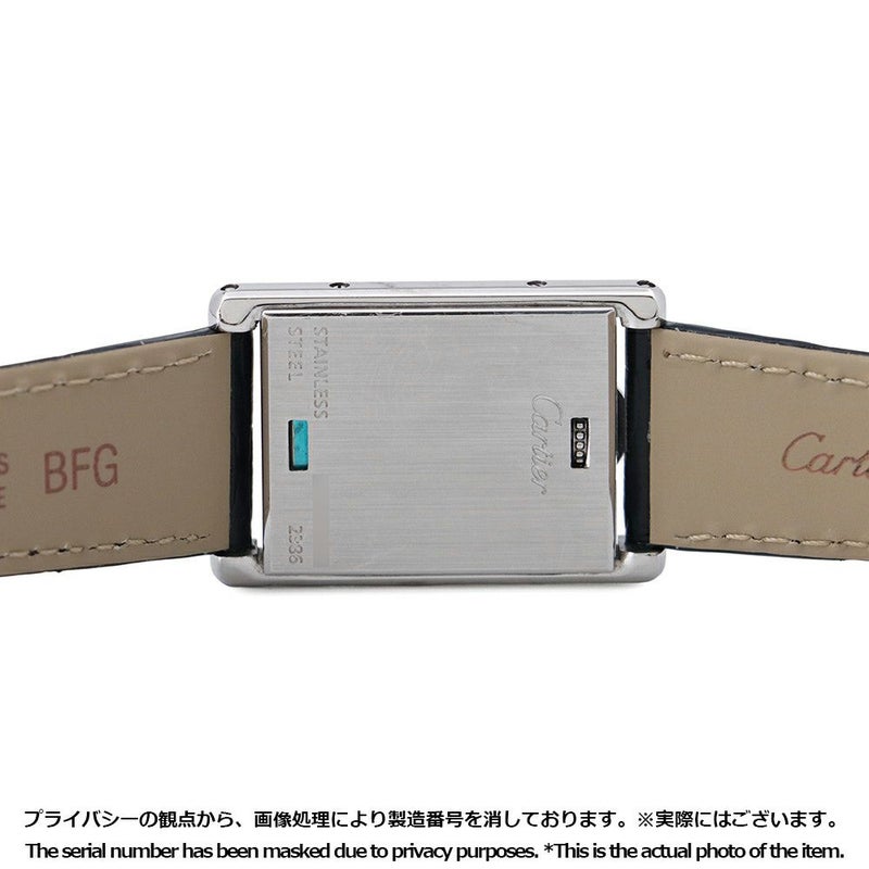 カルティエ タンク バスキュラント W1016830 Cartier 腕時計 グレー文字盤