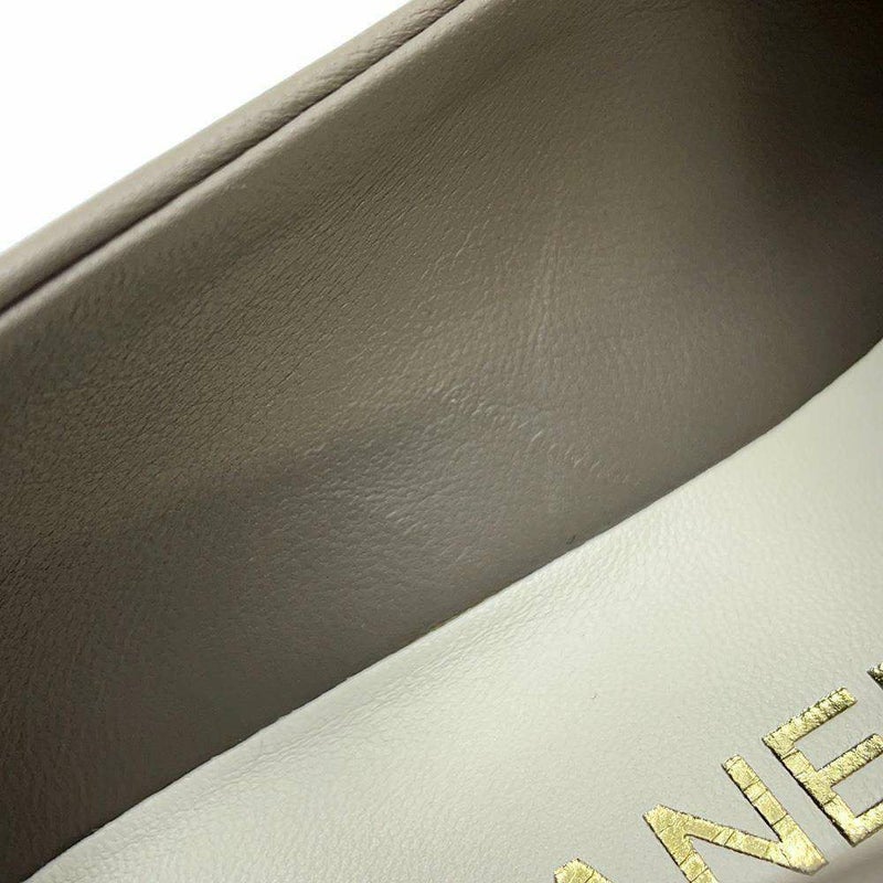 シャネル ローファー ココマーク マトラッセ ラムスキン レディースサイズ36 1/2C G45474 CHANEL 靴