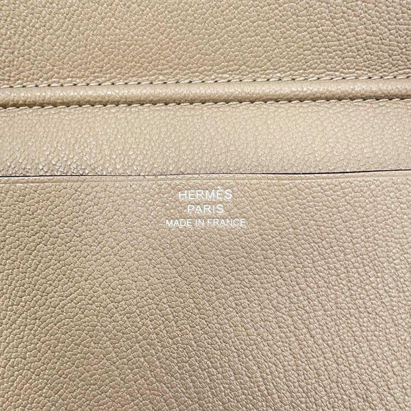 エルメス 手帳カバー アジャンダカバー ヴィジョンII エトゥープ/シルバー金具 シェブルミゾル HERMES スケジュール帳