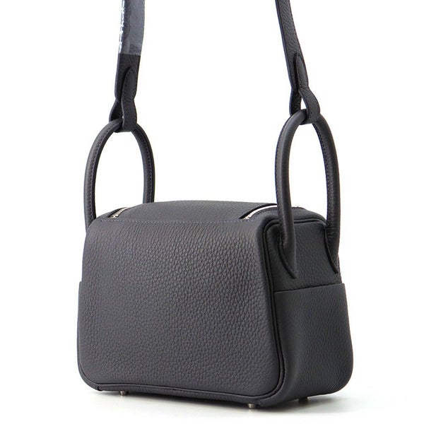 エルメス リンディ ミニ アルドワーズ/シルバー金具 トリヨンクレマンス W刻印 2wayショルダー