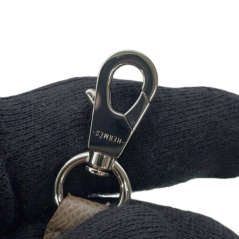 エルメス ミニケリー2 外縫い タッチ エトゥープ/ベージュサブレ/シルバー金具 アリゲーター/ヴォーマダム W刻印 2wayショルダー