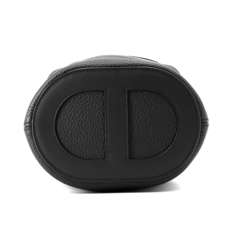 エルメス トートバッグ インザループ 18 ブラック/シルバー金具 トリヨンクレマンス/スイフト K刻印 黒
