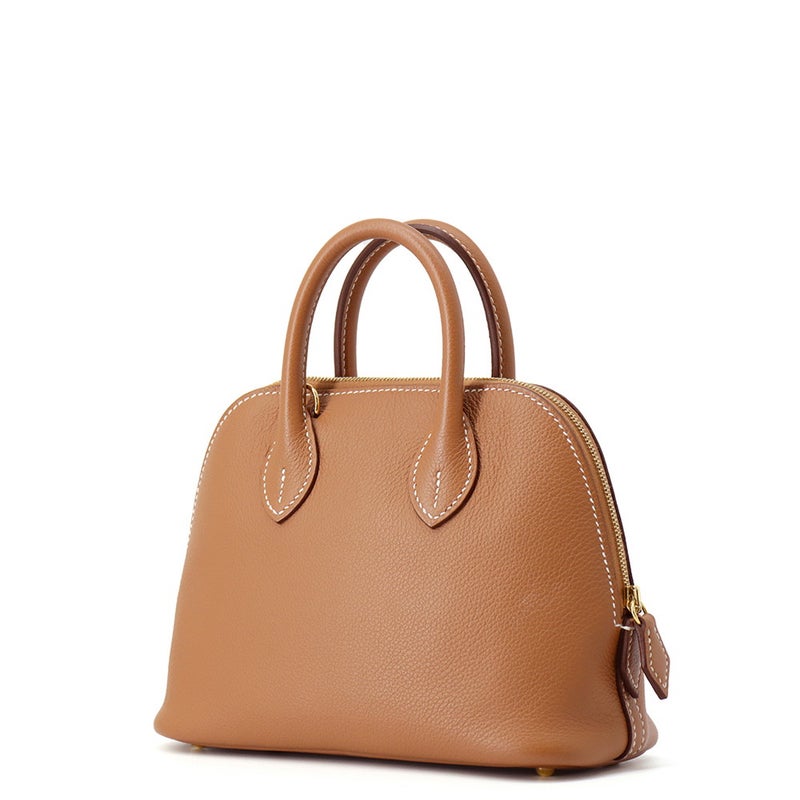 エルメス ボリード1923 ミニ ゴールド/ゴールド金具 エバーカラー K刻印 2wayショルダー