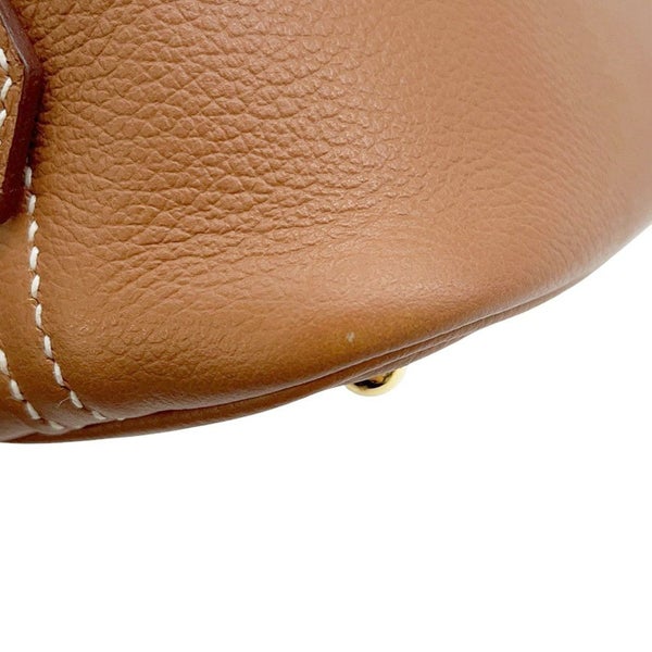 エルメス ボリード1923 ミニ ゴールド/ゴールド金具 エバーカラー K刻印 2wayショルダー