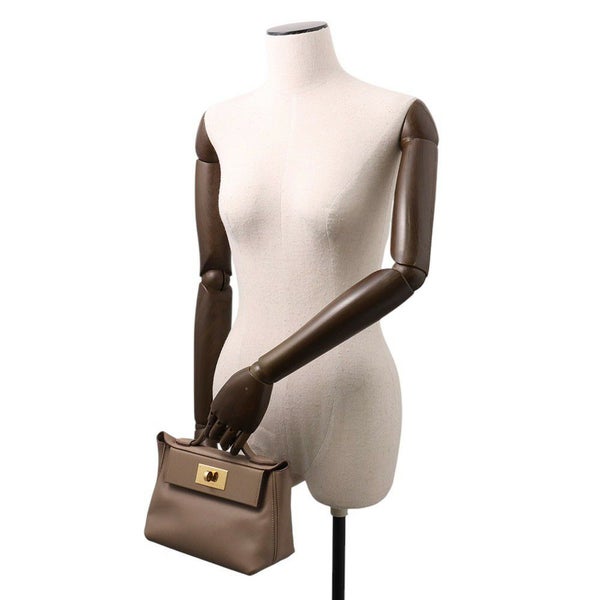 エルメス 24/24 サック ヴァンキャトル ミニ エトゥープ/ゴールド金具 エバーカラー/スイフト B刻印 2wayショルダー