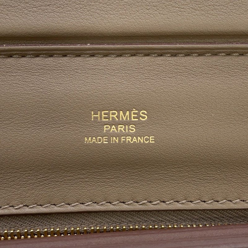 エルメス 24/24 サック ヴァンキャトル ミニ エトゥープ/ゴールド金具 エバーカラー/スイフト B刻印 2wayショルダー