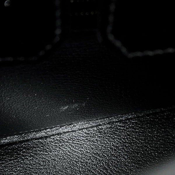 エルメス バーキン25 ブラック/ピンクゴールド金具 ニロティカス/トリヨンノビーヨ D刻印 HERMES Birkin ハンドバッグ 黒