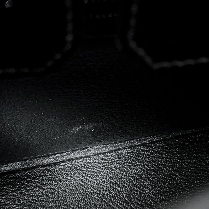 エルメス バーキン25 ブラック/ピンクゴールド金具 ニロティカス/トリヨンノビーヨ D刻印 HERMES Birkin ハンドバッグ 黒