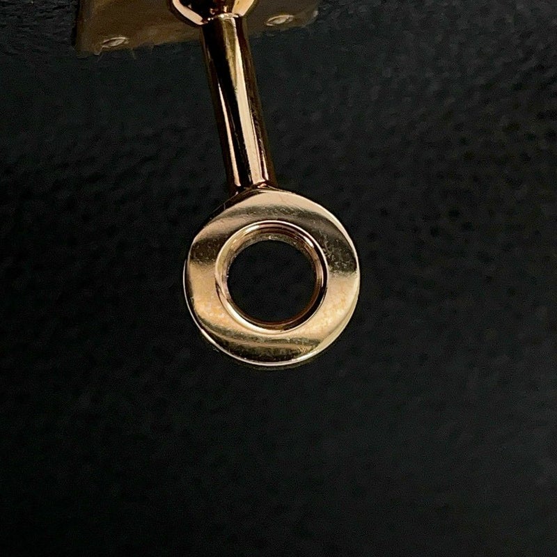 エルメス バーキン25 ブラック/ピンクゴールド金具 ニロティカス/トリヨンノビーヨ D刻印 HERMES Birkin ハンドバッグ 黒