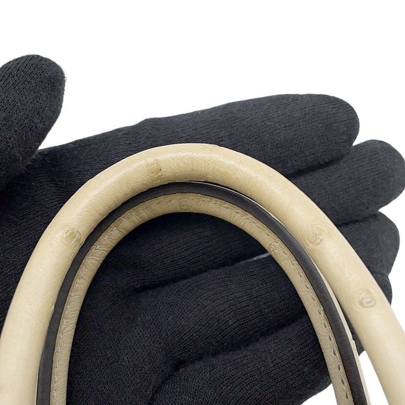 エルメス ボリード1923 ミニ パーシュマン/シルバー金具 オーストリッチ U刻印 HERMES 2wayショルダー