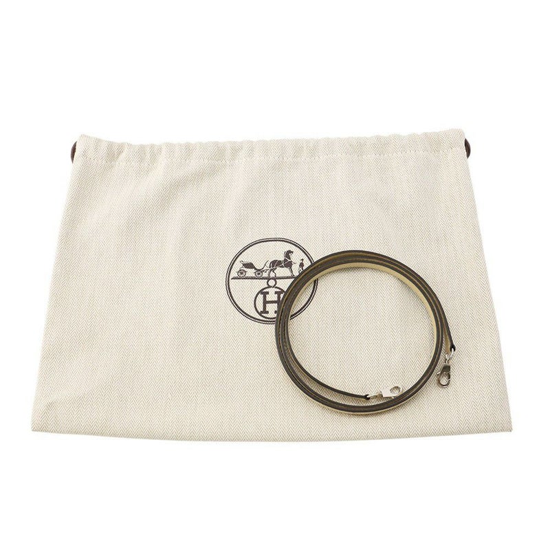 エルメス ボリード1923 ミニ パーシュマン/シルバー金具 オーストリッチ U刻印 HERMES 2wayショルダー