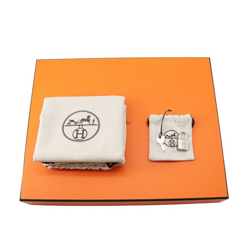 エルメス ハンドバッグ ピコタンロックMM エトゥープ/シルバー金具 トリヨンクレマンス K刻印