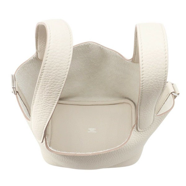 エルメス ハンドバッグ ピコタンロックPM ベトン/シルバー金具 トリヨンクレマンス K刻印