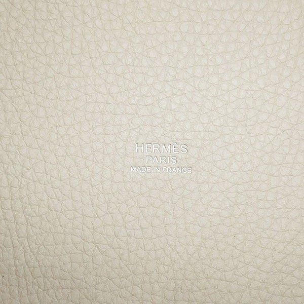 エルメス ハンドバッグ ピコタンロックPM ベトン/シルバー金具 トリヨンクレマンス K刻印