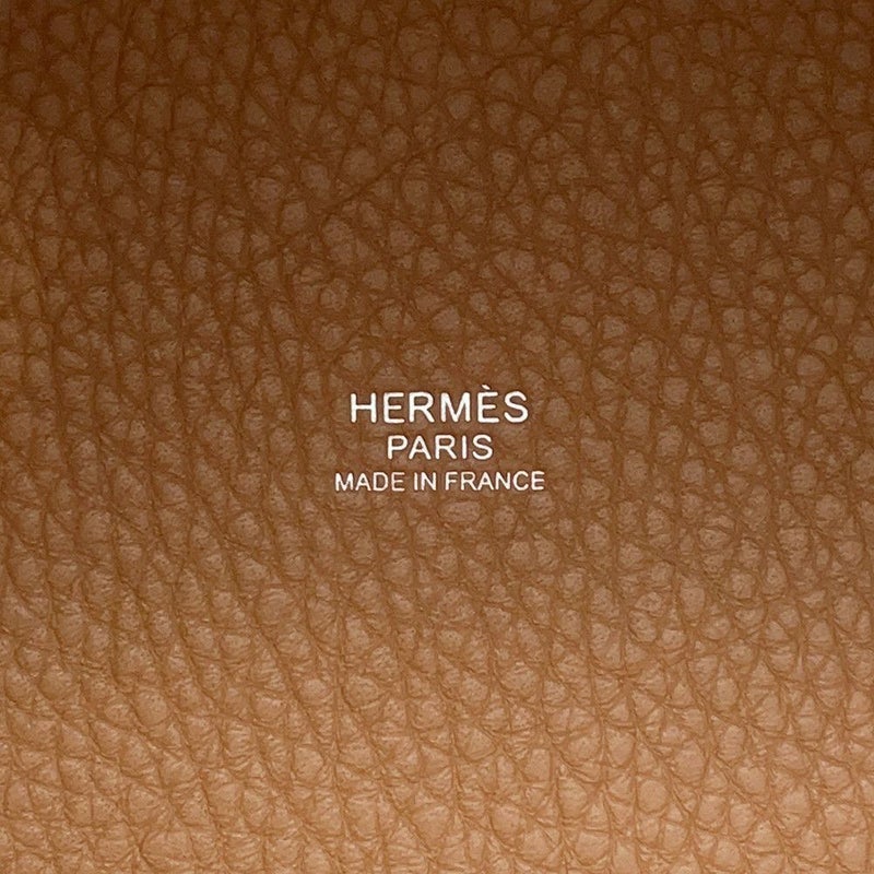 エルメス ハンドバッグ ピコタンロックPM ゴールド/シルバー金具 トリヨンクレマンス K刻印