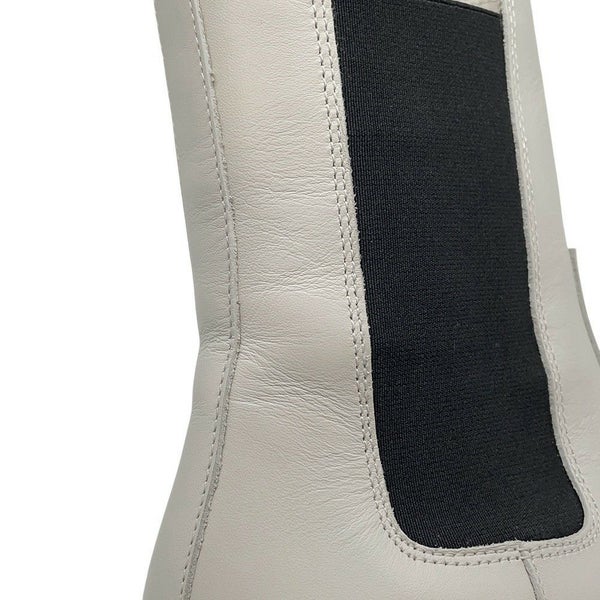 エルメス ブーツ ハロウ サイドゴア レザー レディースサイズ37 HERMES 靴 ショートブーツ