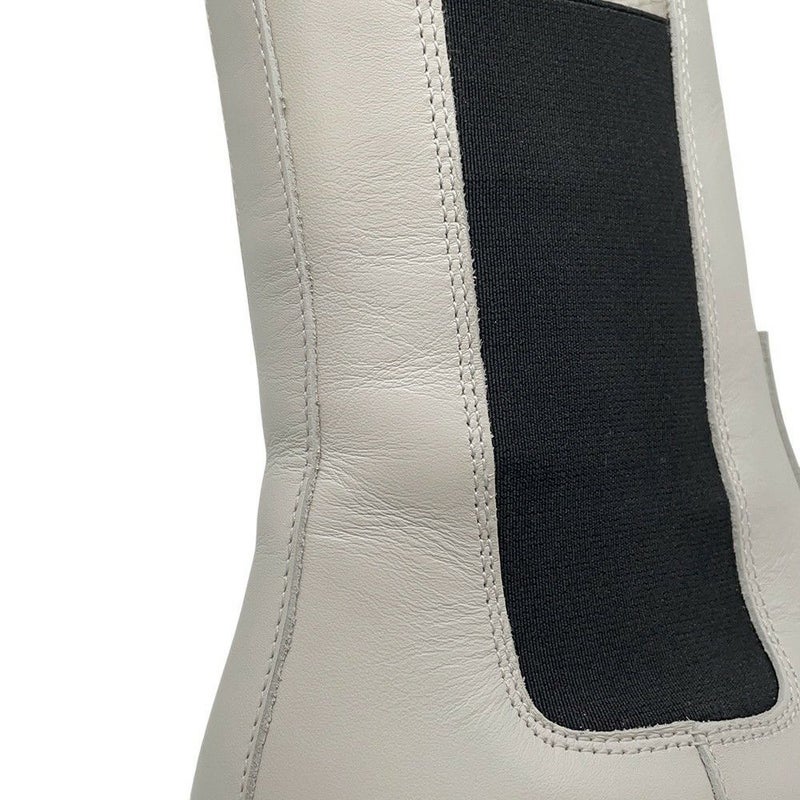 エルメス ブーツ ハロウ サイドゴア レザー レディースサイズ37 HERMES 靴 ショートブーツ