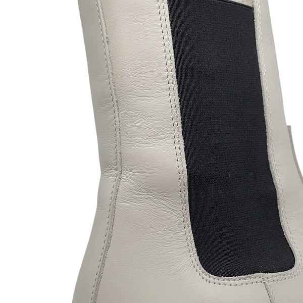 エルメス ブーツ ハロウ サイドゴア レザー レディースサイズ37 HERMES 靴 ショートブーツ