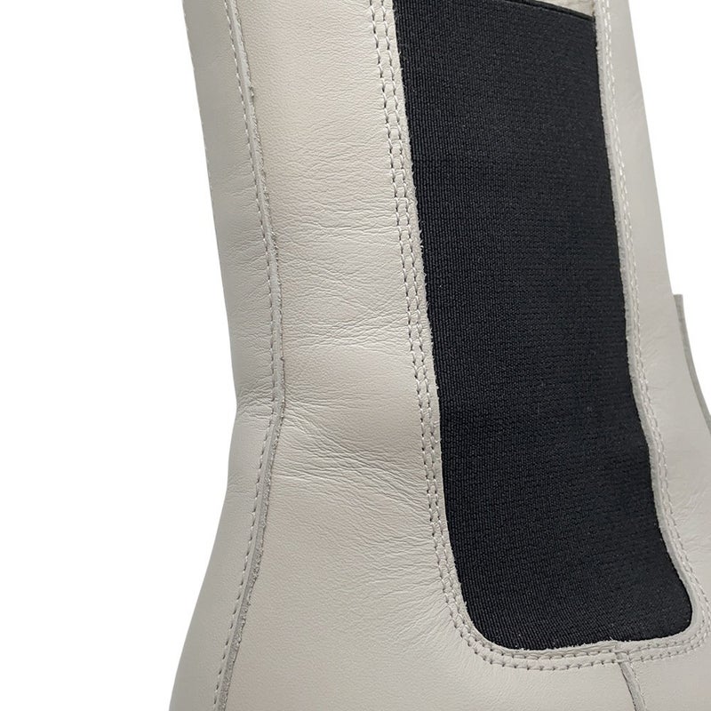 エルメス ブーツ ハロウ サイドゴア レザー レディースサイズ37 HERMES 靴 ショートブーツ