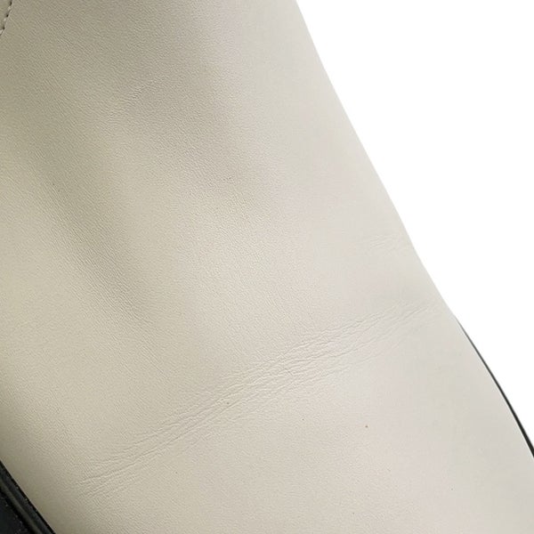 エルメス ブーツ ハロウ サイドゴア レザー レディースサイズ37 HERMES 靴 ショートブーツ