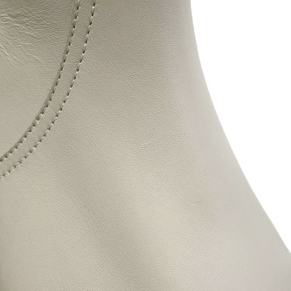 エルメス ブーツ ハロウ サイドゴア レザー レディースサイズ37 HERMES 靴 ショートブーツ